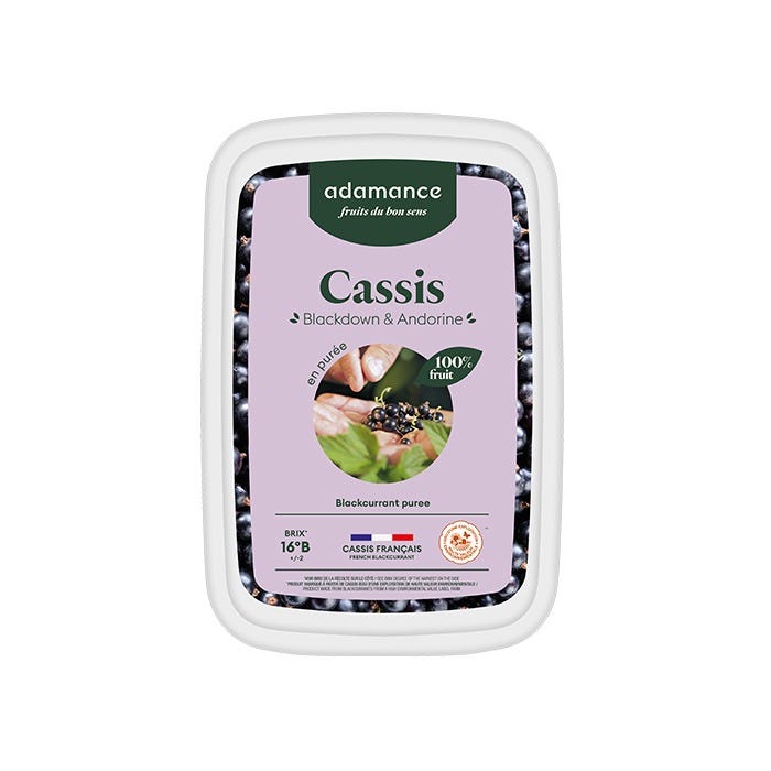 [아다망스] 냉동 블랙커런트 퓨레 1 kg