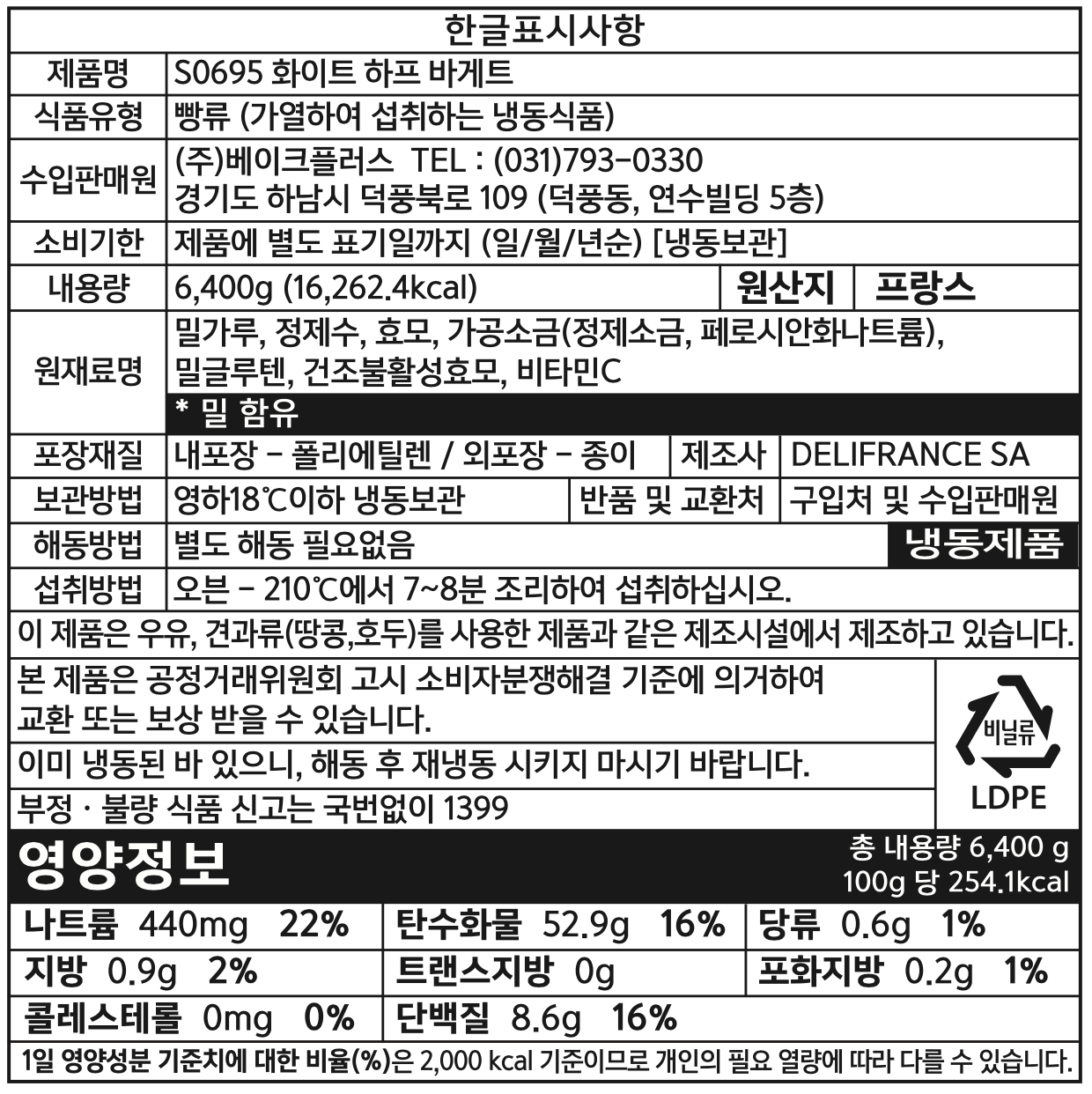 제품 라벨