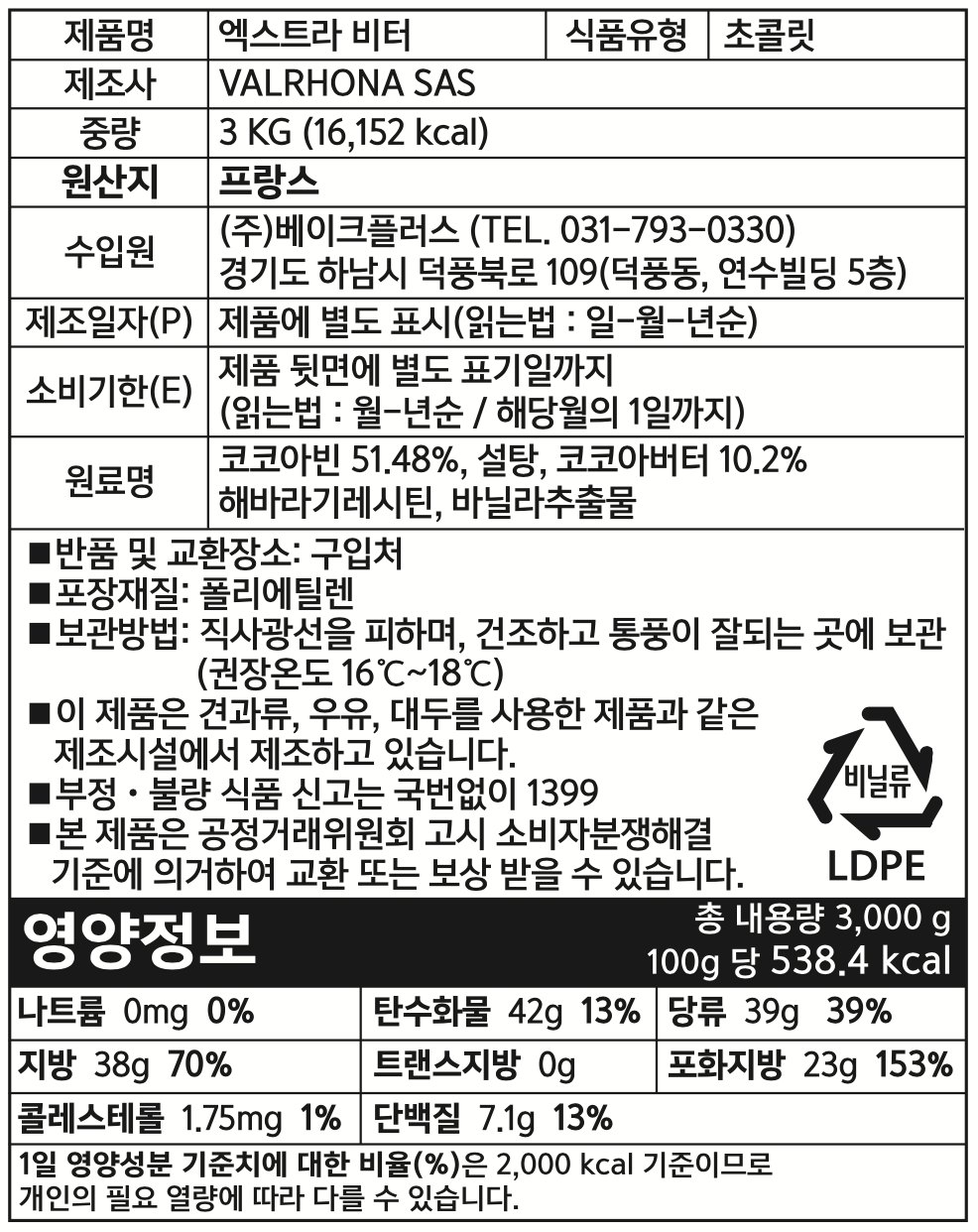 제품 라벨