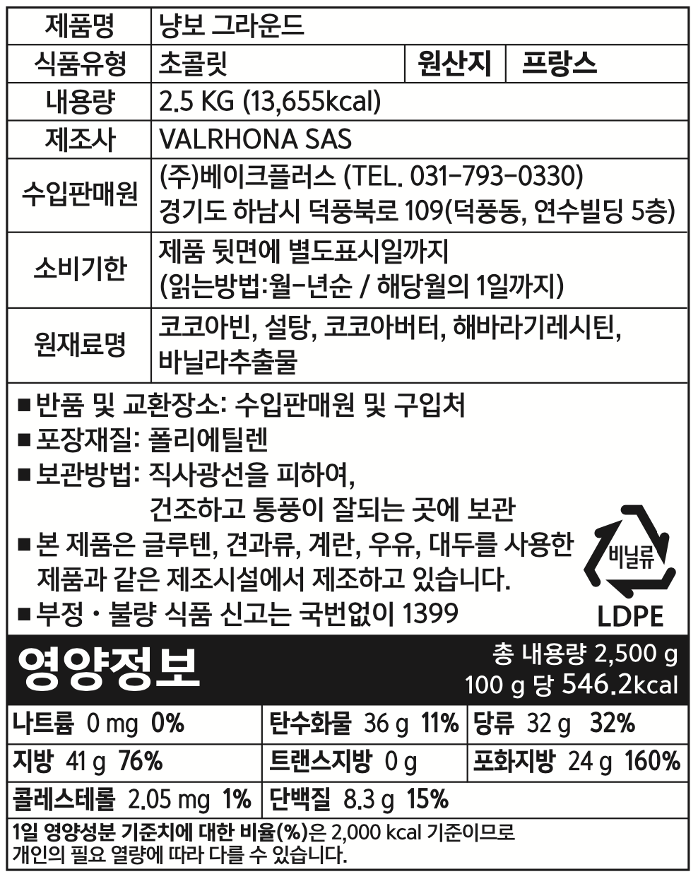 제품 라벨