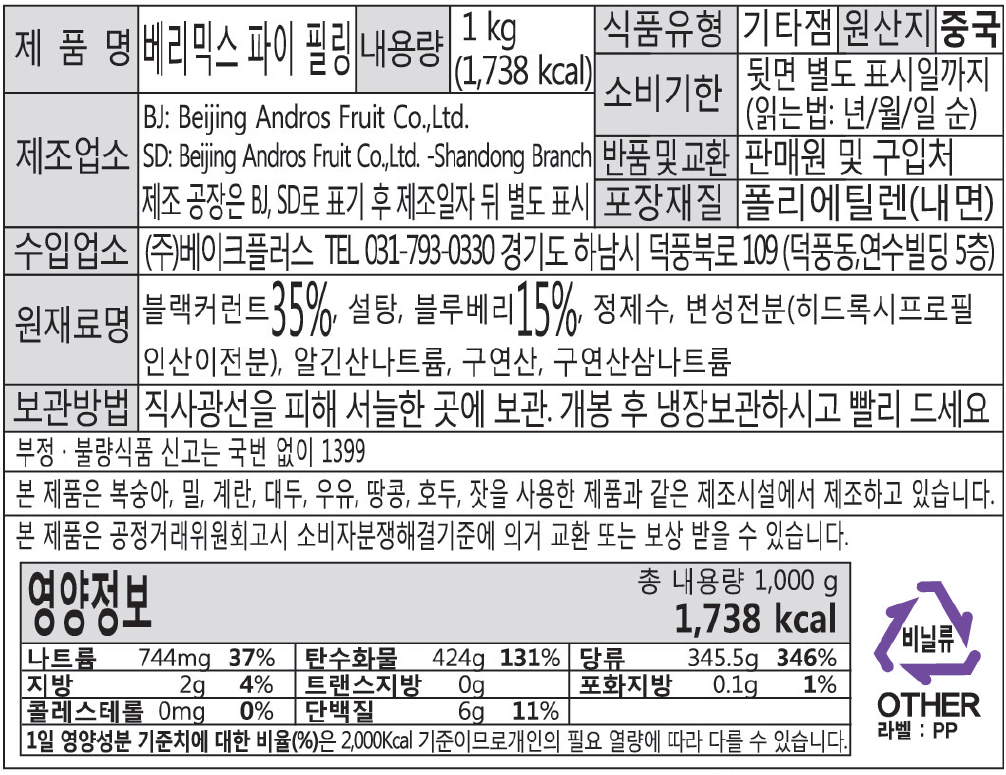 제품 라벨